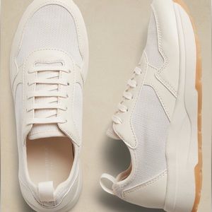 Banana Republic Women’s Cream Knit Sneaker